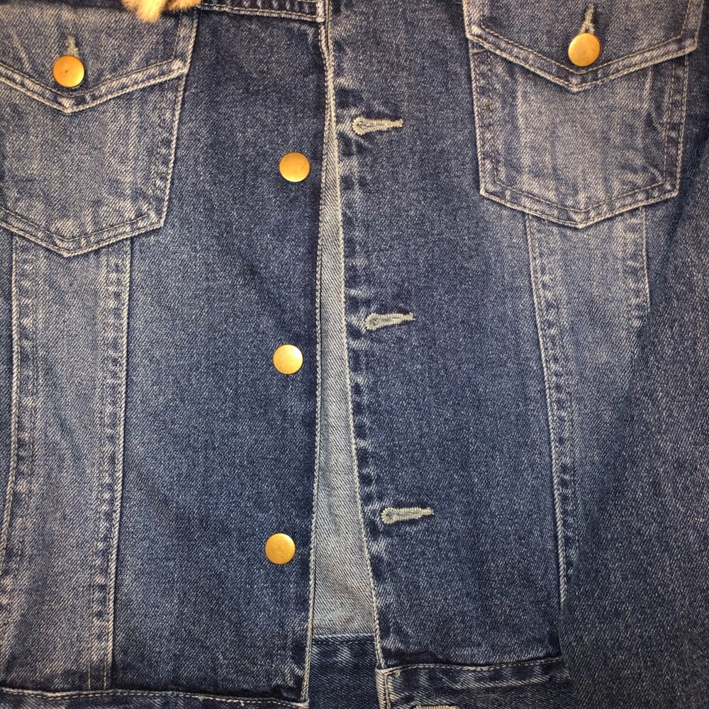 Leopard Denim Jacket - Picture 5 of 8